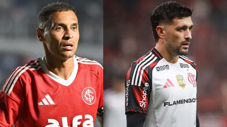 Alan Patrick e Arrascaeta vão se enfrentar em Inter x Flamengo - Fotos: Reprodução/AGIF