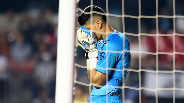 Gabriel Brazão durante Santos x Vasco - Foto: Mauricio De Souza/AGIF