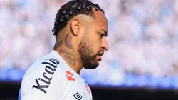 Neymar em derrota do Santos contra o Vasco da Gama. Foto: Marcello Zambrana/AGIF