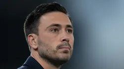 RJ - RIO DE JANEIRO - 17/08/2025 - BRASILEIRO A 2025, BOTAFOGO X PALMEIRAS - Davide Ancelotti tecnico do Botafogo durante partida contra o Palmeiras no estadio Engenhao pelo campeonato Brasileiro A 2025.