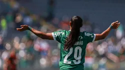 Taina Maranhão em partida pelo Palmeiras - Foto: Rebeca Reis/Staff Images Woman/CBF