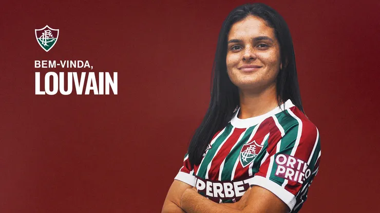 Anúncio de Gabrielly Louvain pelo Fluminense - Foto: Divulgação Fluminense