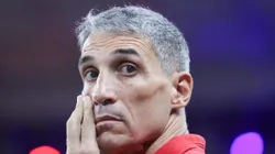 Vojvoda durante partida do Fortaleza.