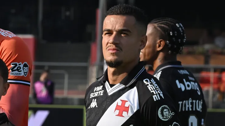 Philippe Coutinho, meia do Vasco. Foto: Jota Erre/AGIF.