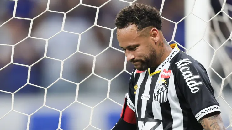 Neymar, jogador do Santos. Foto: Gilson Lobo/AGIF.