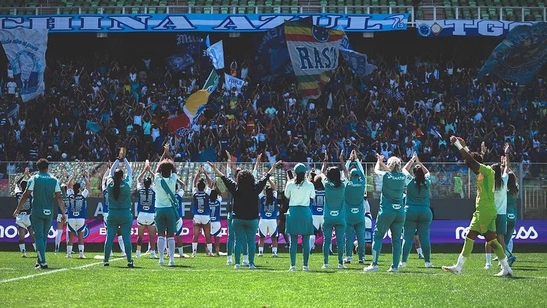 Cruzeiro feminino. Foto: Gustavo Martins/ Cruzeiro
