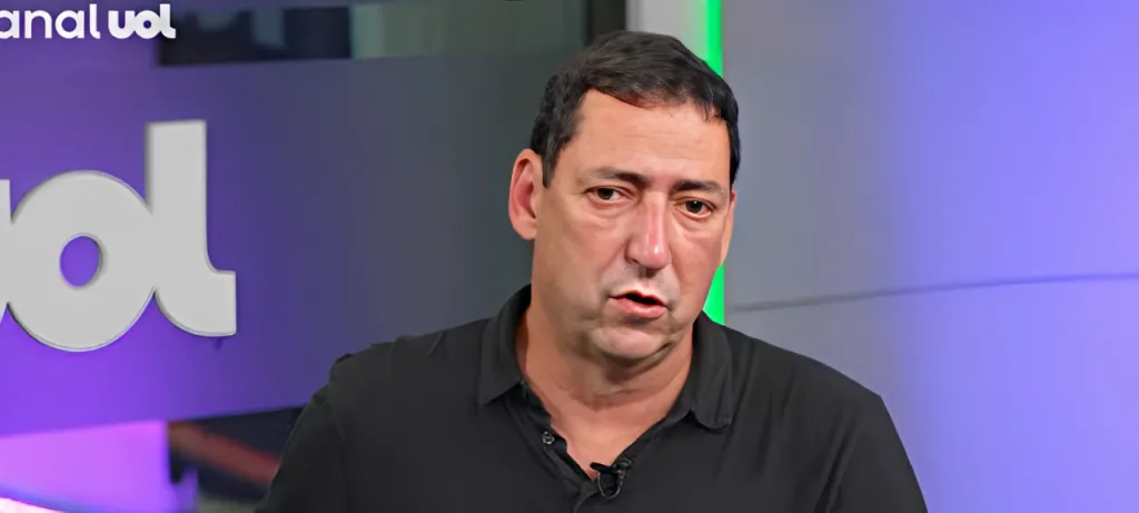 Foto: Reprodução/YouTube – PVC durante o programa De Primeira, do UOL Esporte.