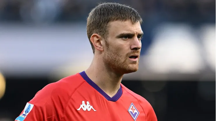 Lucas Beltrán, atacante da Fiorentina - Foto: Francesco Pecoraro/Getty Images