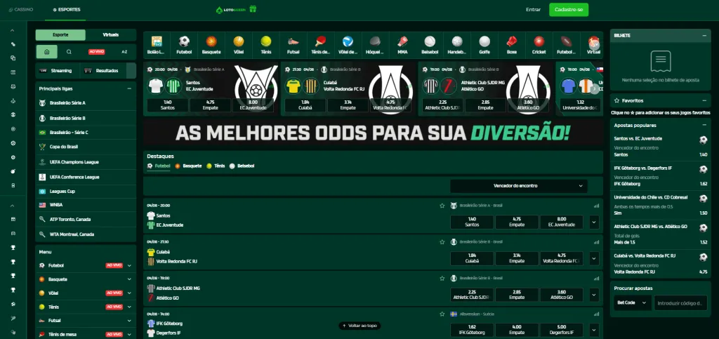 site lotgreen brasil