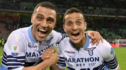 Luiz Felipe (à direita), ex-Lazio, foi oferecido ao Corinthians, mas acabou recusado por Fabinho Soldado