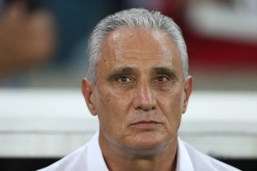 Tite, como técnico do Flamengo em 2024 – Foto: Wagner Meier/Getty Images)