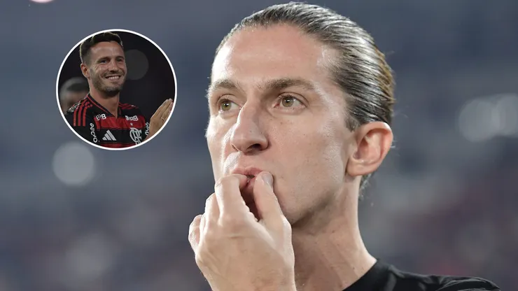 Saúl vai bem contra o Inter pelo Brasileirão Betano e vira dúvida em disputa com Allan pela titularidade em decisão na Libertadores. FotoxFoto: AGIF.