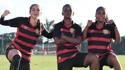 Jogadoras do Sport sub-17. Foto: Divulgação/Sport