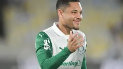 RJ - RIO DE JANEIRO - 23/07/2025 - BRASILEIRO A 2025, FLUMINENSE X PALMEIRAS - Vitor Roque jogador do Palmeiras durante partida contra o Fluminense no estadio Maracana pelo campeonato Brasileiro A 2025. Foto: Thiago Ribeiro/AGIF