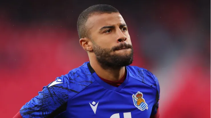 Rafinha, atuando pelo Real Sociedad