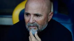 Sampaoli durante partida entre Flamengo e Botafogo, no Maracanã, pelo Brasileirão 2023.