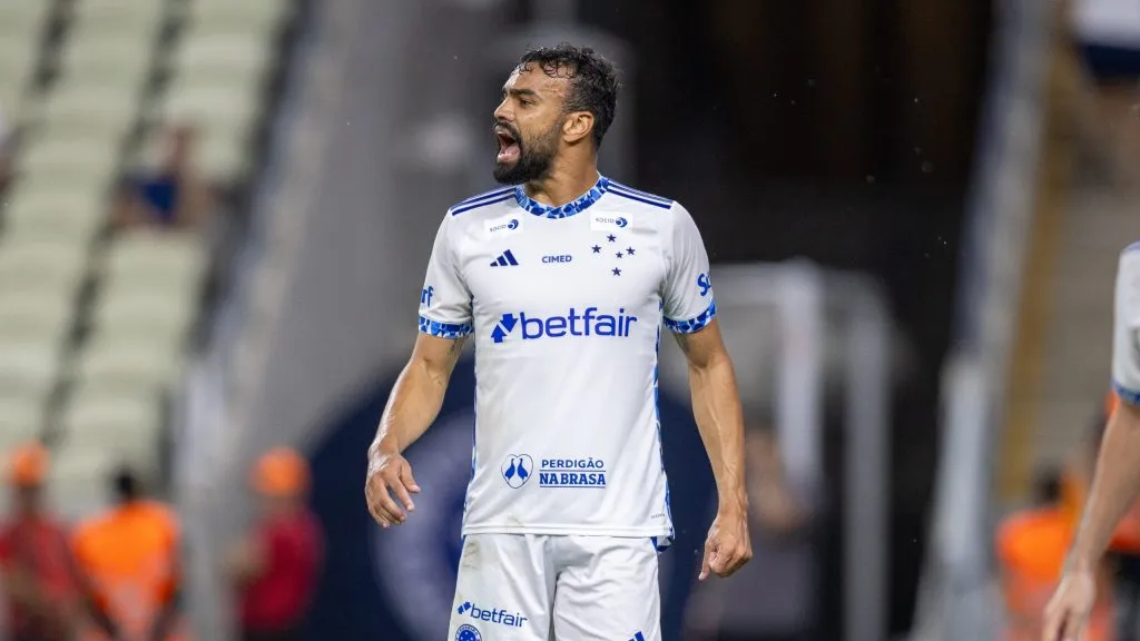 Fabrício Bruno desabafa após empate – Foto: Baggio Rodrigues/AGIF