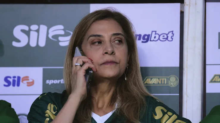 SP - SAO PAULO - 28/01/2025 - PAULISTA 2025, PALMEIRAS X BRAGANTINO - leila pereira presidente do Palmeiras durante partida contra o Bragantino no estadio Arena Allianz Parque pelo campeonato Paulista 2025.