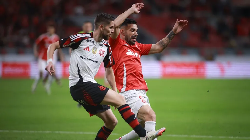 Inter x Flamengo. Foto: Maxi Franzoi/AGIF