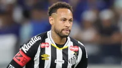 Neymar, jogador do Santos. Foto: Gilson Lobo/AGIF.