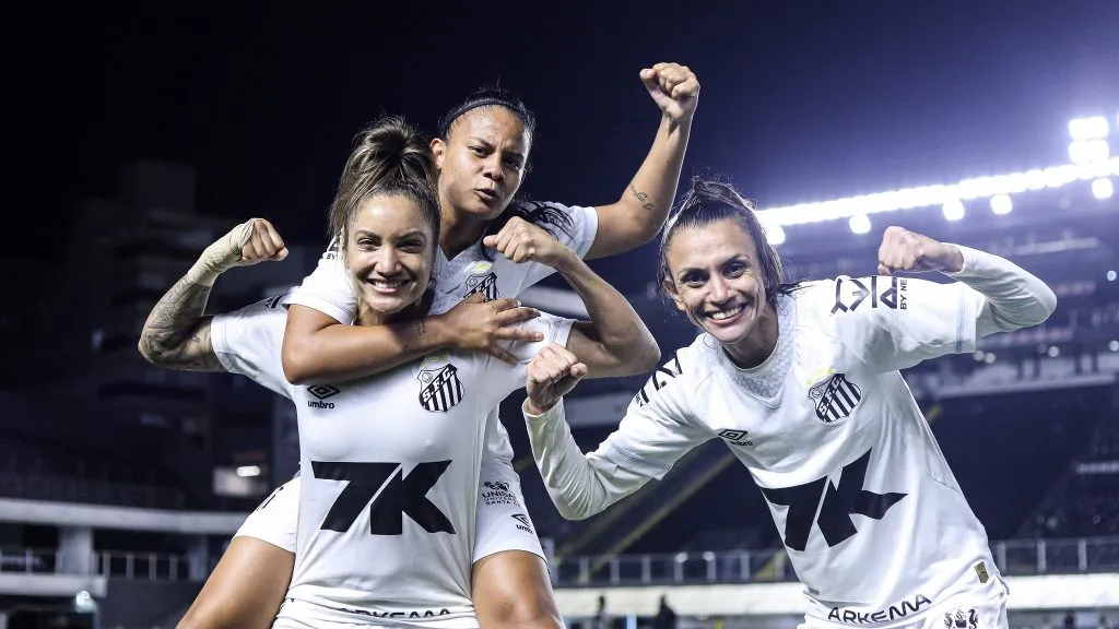Jogadoras do Santos