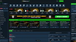 O site da BR4bet conta com uma interface intuitiva para facilitar seus palpites | Crédito: Reprodução / BR4Bet