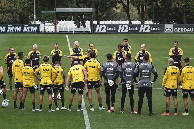 Atlético-MG está distante dos primeiros colocados da Série A (Foto: Pedro Souza / Atlético)