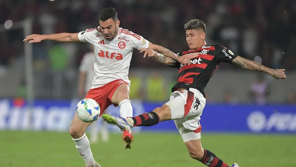 Inter x Flamengo. Foto: Thiago Ribeiro/AGIF