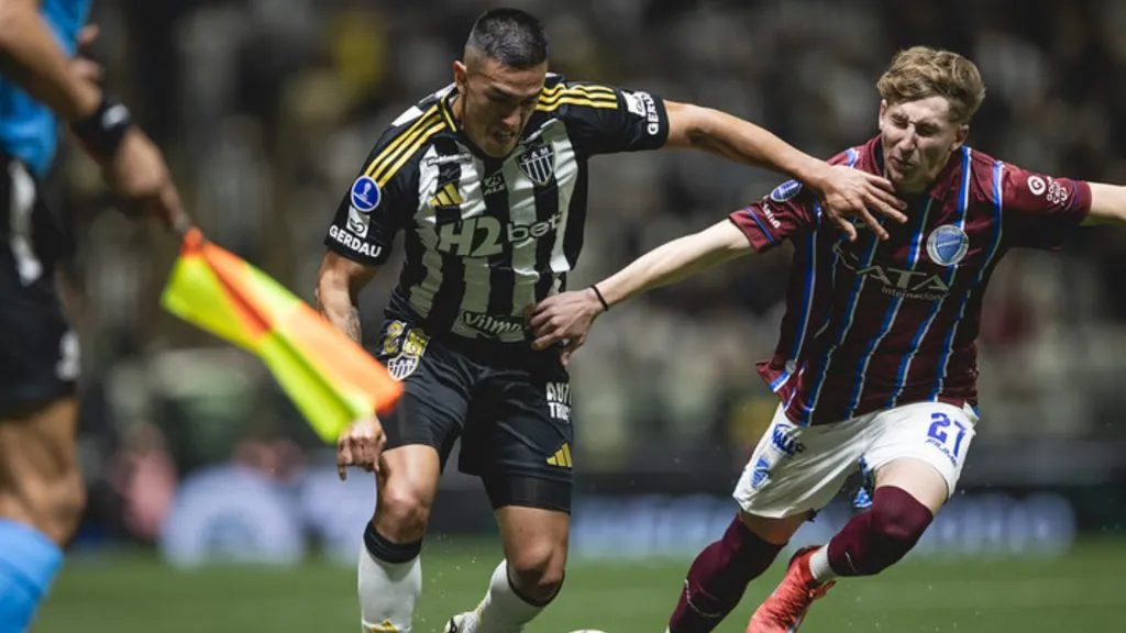 Galo venceu na ida o Godoy Cruz por 2 a 1 (Foto: Pedro Souza / Atlético)
