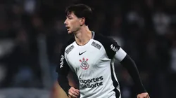 Rodrigo Garro jogador do Corinthians durante partida contra o Palmeiras - Foto: Ettore Chiereguini/AGIF