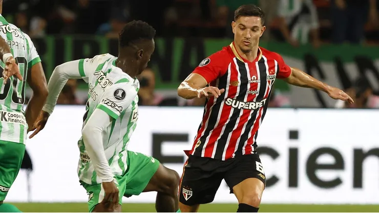 Atlético Nacional x São Paulo - Créditos: Rubens Chiri/Saopaulofc.net