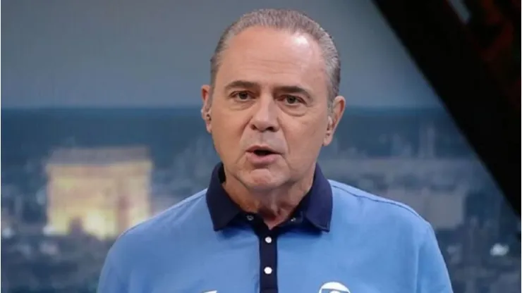 Luís Roberto foi retirado da escala de Inter x Flamengo por motivo especial da Globo - Foto: Reprodução/TV Globo