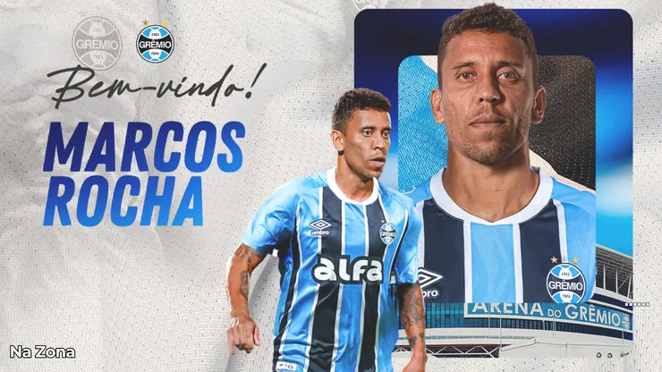 Marcos Rocha, lateral do Grêmio anunciado