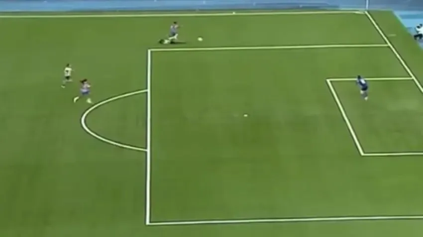 Lance que gerou polêmica. Foto: Reprodução/Tv Brasil