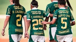 Jogadoras do Palmeiras. Foto: Reprodução/Instagram/@tainajose08