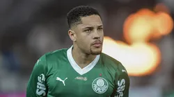 Palmeiras de Vitor Roque mira vaga nas quartas de final da Copa Libertadores - Foto: Thiago Ribeiro/AGIF