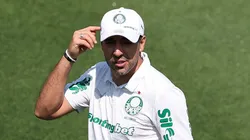 Abel em treino na Academia de Futebol