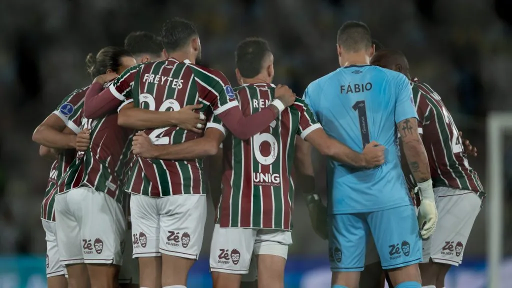 Fluminense na Sul-Americana. Foto: Jorge Rodrigues/AGIF