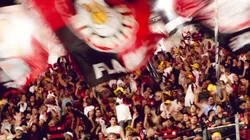 Torcida do Flamengo durante jogo pelo Brasileirão.