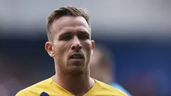 Arthur Melo em ação pelo Barcelona.