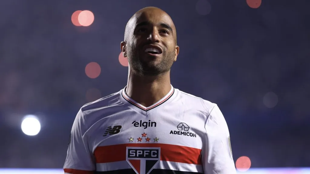 Lucas, atleta do Tricolor. Foto: Marcello Zambrana/AGIF.