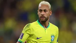 Neymar em campo pela Seleção Brasileira. (Photo by Alex Grimm/Getty Images)