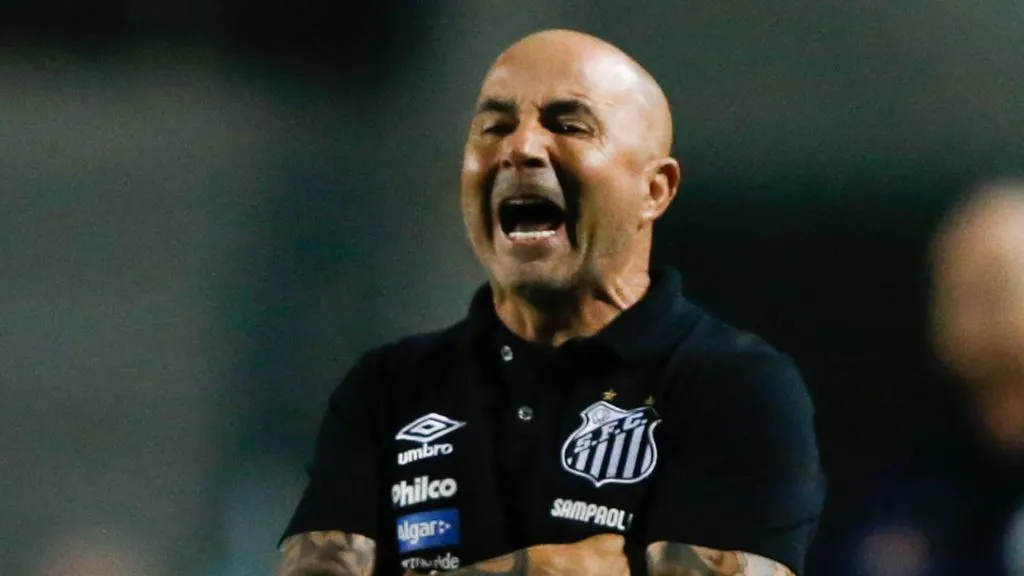 Santos descarta a contratação de Jorge Sampaoli. (Photo by Alexandre Schneider/Getty Images)
