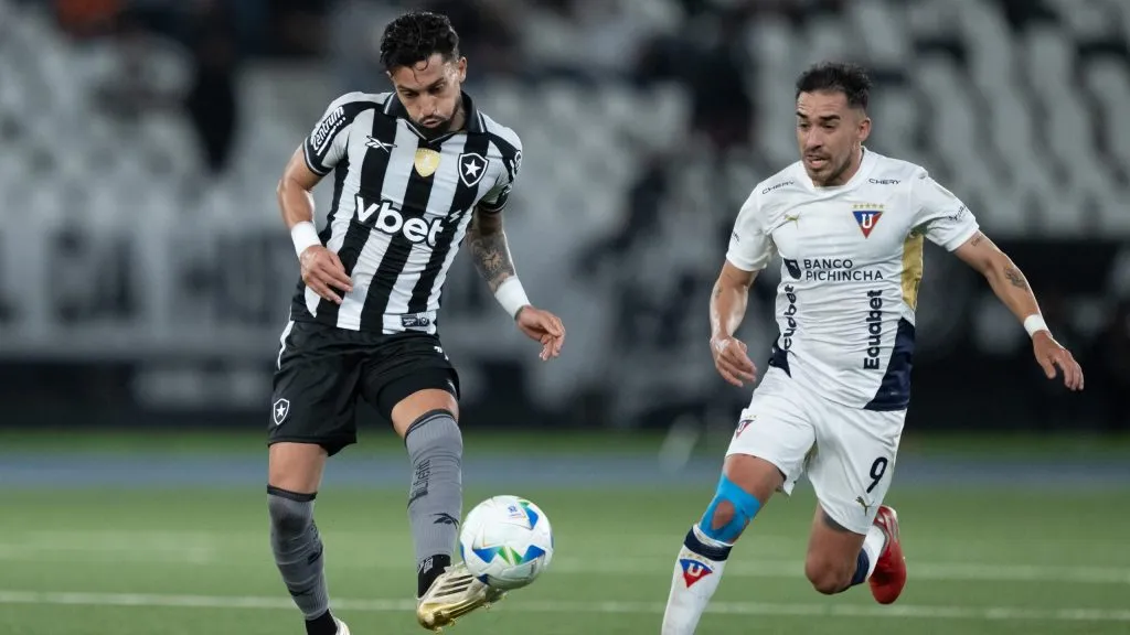 LDU x Botafogo. Foto: Jorge Rodrigues/AGIF