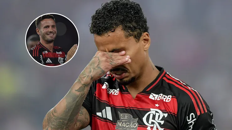 Allan não faz gol desde 2015 e leva grande desvantagem ofensiva em disputa com Saúl no Flamengo. FotoxFoto: AGIF.