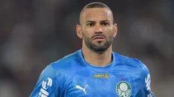RJ - RIO DE JANEIRO - 23/07/2025 - BRASILEIRO A 2025, FLUMINENSE X PALMEIRAS - Weverton goleiro do Palmeiras durante partida contra o Fluminense no estadio Maracana pelo campeonato Brasileiro A 2025. Foto: Thiago Ribeiro/AGIF