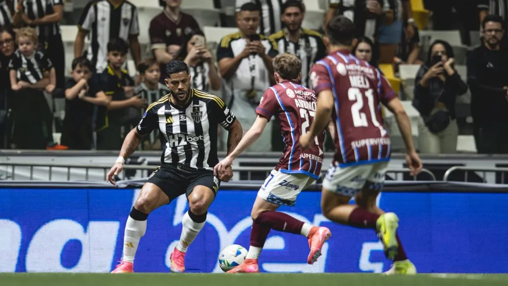 Hulk durante Atlético Mineiro x Godoy Cruz – Foto: Pedro Souza / Atlético
