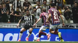 Hulk durante Atlético Mineiro x Godoy Cruz - Foto: Pedro Souza / Atlético