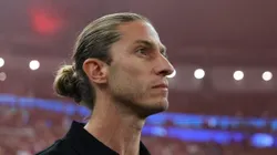 Filipe Luís foi elogiado pela Nação por encontrar meio com Saúl e Jorginho diante do Inter