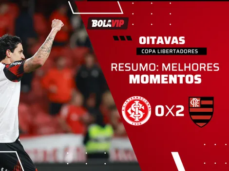 Flamengo vence novamente o Internacional e se classifica às quartas da Libertadores
